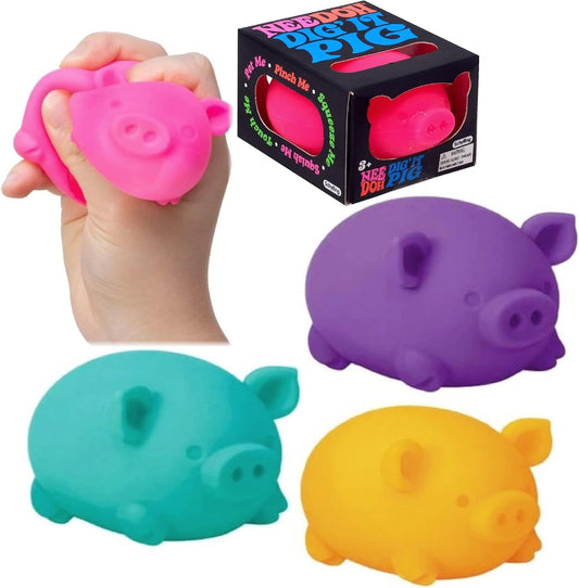 Schylling NeeDoh Dig' It Pig - KrabGame