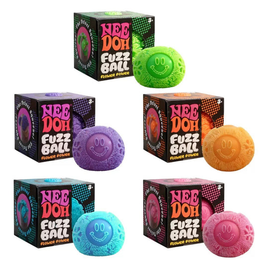 Schylling NeeDoh Fuzz Ball - KrabGame