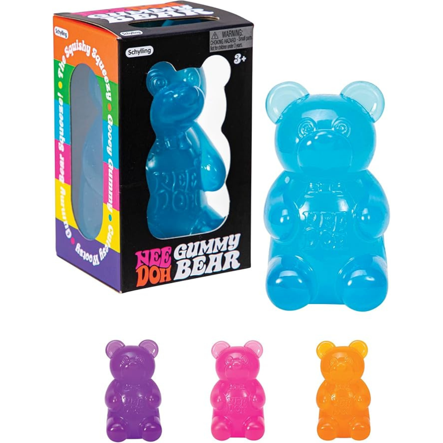 Schylling NeeDoh Gummy Bear - KrabGame