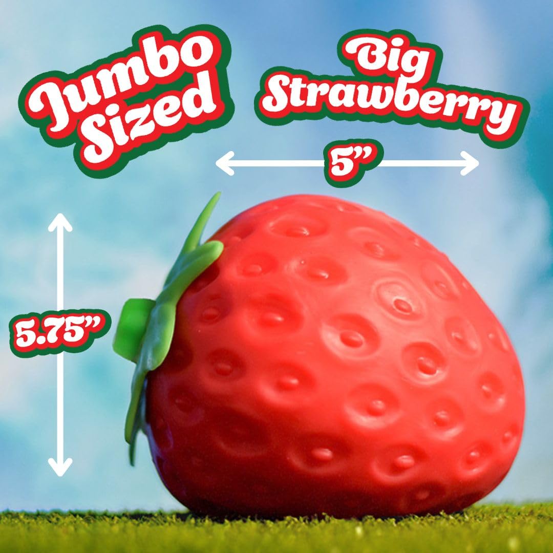 Squishy Extra Large Strawberry - KrabGame