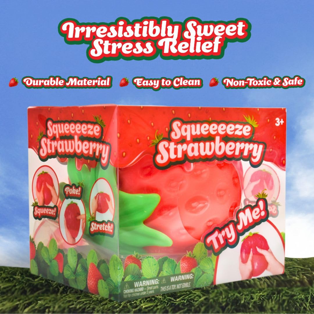 Squishy Extra Large Strawberry - KrabGame